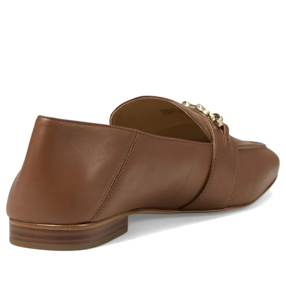 Michael Kors Women's Brown Tiffanie Loafer Luggage 9.5 M